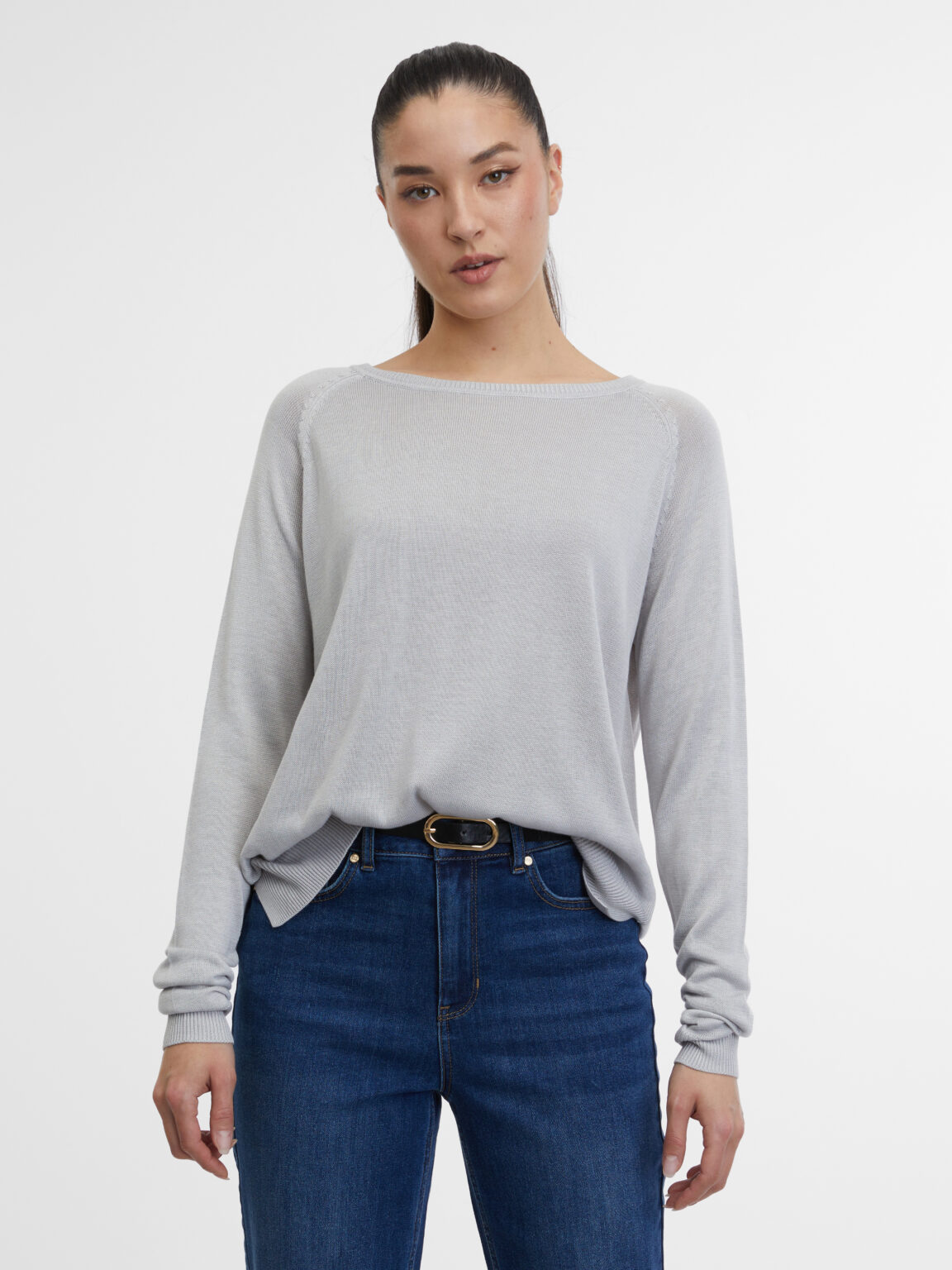Orsay Light Grey Women's Sweater - Women