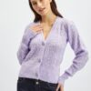 Orsay Light Purple Ladies Cardigan - Ladies