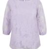 Orsay Light Purple Ladies Floral Blouse - Women
