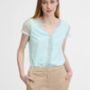 Orsay Light blue women's short-sleeved t-shirt - Women's
