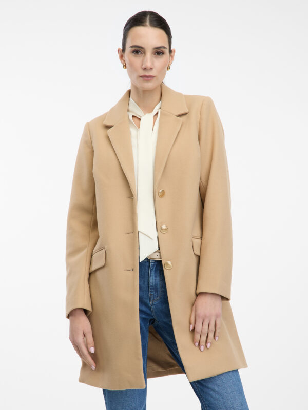 Orsay Light brown women's coat - Women