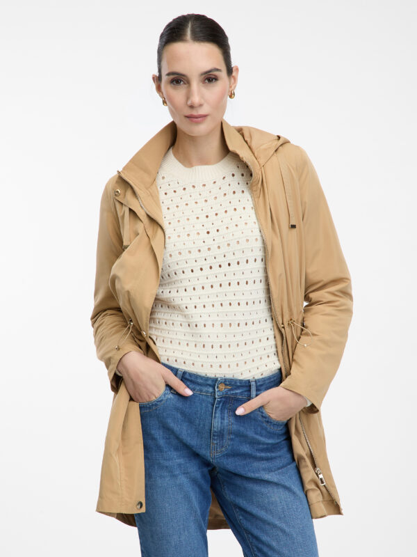 Orsay Light brown women's parka - Women's
