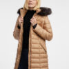 Orsay Light brown women's quilted coat - Women's