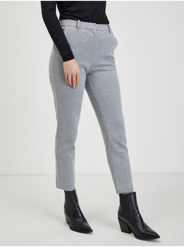 Orsay Light gray ladies trousers - Ladies