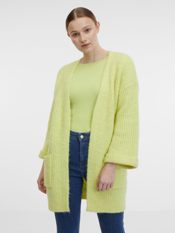 Orsay Light green women's cardigan - Women's