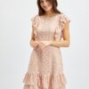 Orsay Old Pink Ladies Lace Dress - Women
