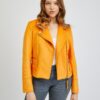 Orsay Orange Women's Leatherette Jacket in Suede - Women