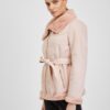 Orsay Pink Ladies Suede Jacket - Women