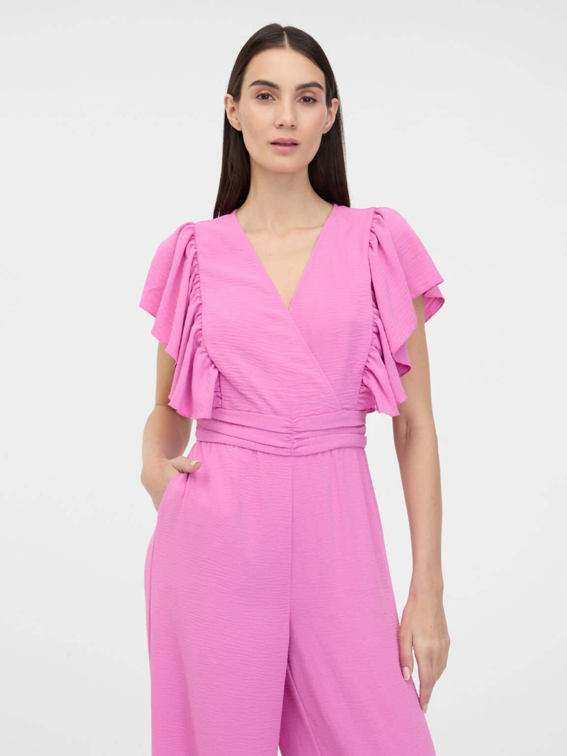 Orsay Pink Women's Maxi Jumpsuit - Women's