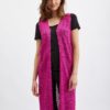 Orsay Pink Womens Sleeveless Cardigan - Women