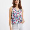 Orsay Pink-blue women's floral blouse - Women's