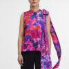 Orsay Purple Women's Floral Top - Women's