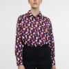 Orsay Purple Women's Patterned Shirt - Women's