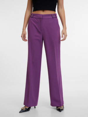Orsay Purple Women's Straight Pants - Women's