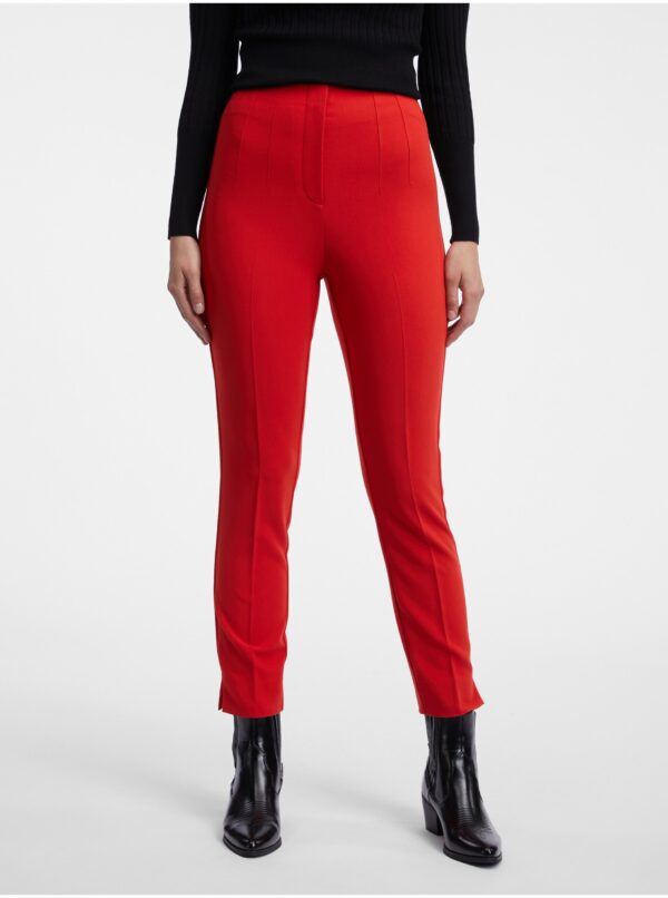 Orsay Red Ladies Pants - Women