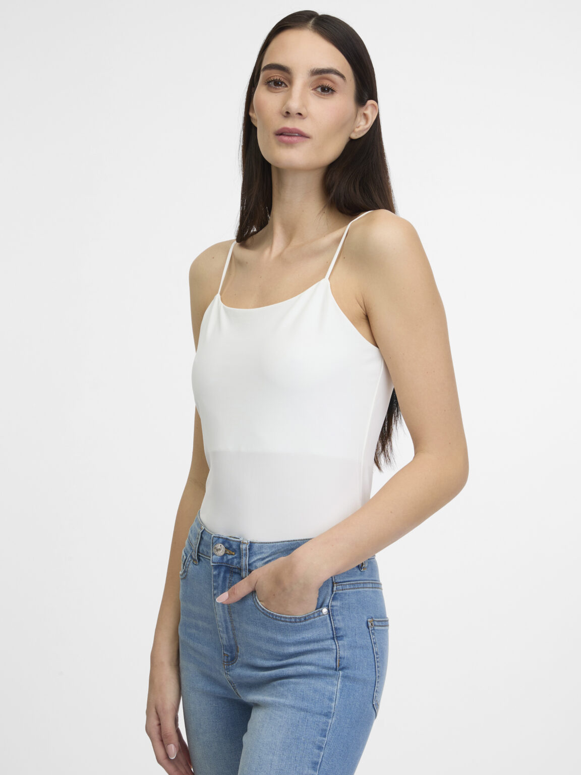Orsay Set of two women's tank tops in black and white - Women