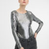 Orsay Silver women's long-sleeved T-shirt - Women's