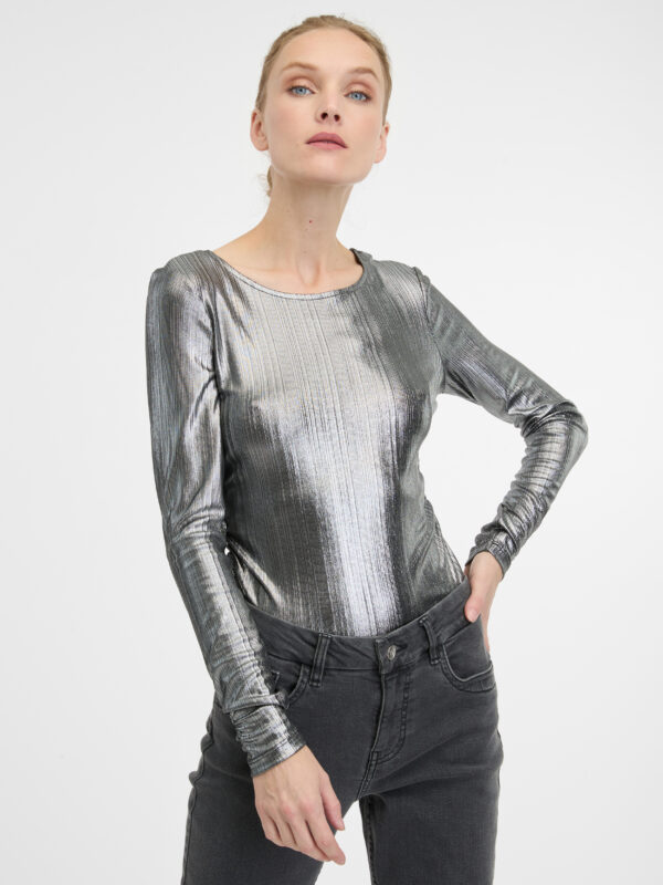 Orsay Silver women's long-sleeved T-shirt - Women's
