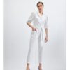 Orsay White Denim Overall - Women