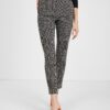 Orsay White and Black Ladies Patterned Pants - Women