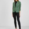 Orsay White-green ladies plaid jacket - Ladies