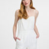 Orsay White women's short jumpsuit - Women's