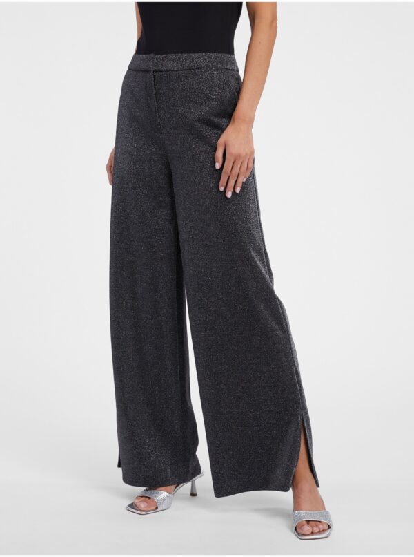 Orsay Women's Dark Grey Wide Leg Trousers - Women's