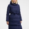 Orsay Women's Down Coat Navy Blue - Women