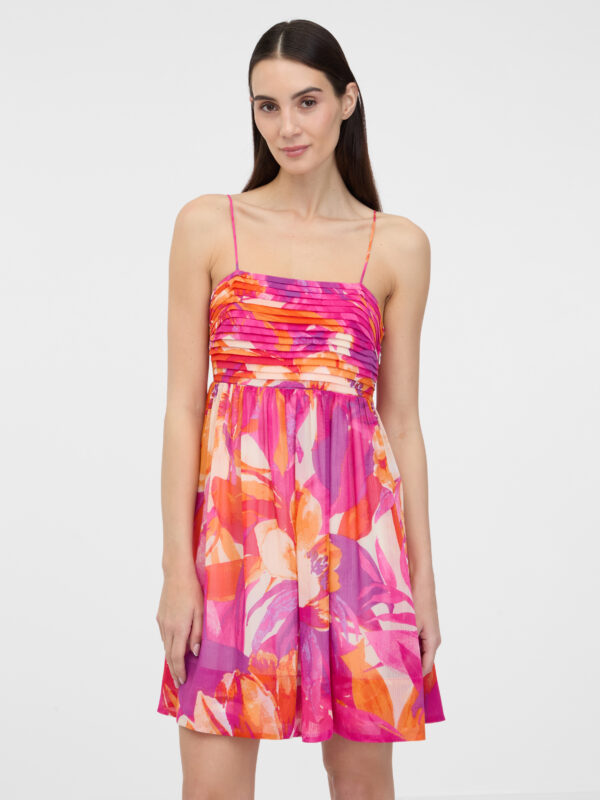 Orsay Women's Knee-length Dark Pink Dress - Women's