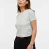 Orsay Women's Light Grey Heather Basic T-Shirt - Women
