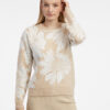 Orsay Women's White-Beige Floral Sweater - Women