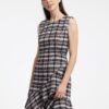 Orsay Women's pink and black tweed dress - Women