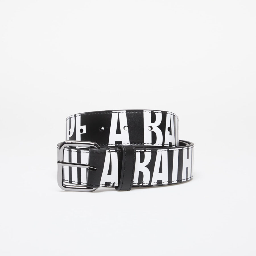 Öv A BATHING APE Debossed Logo Belt Black Universal-alacsony-ár