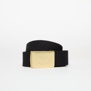 Öv Carhartt WIP Heart Clip Belt Black/ Gold Universal-alacsony-ár
