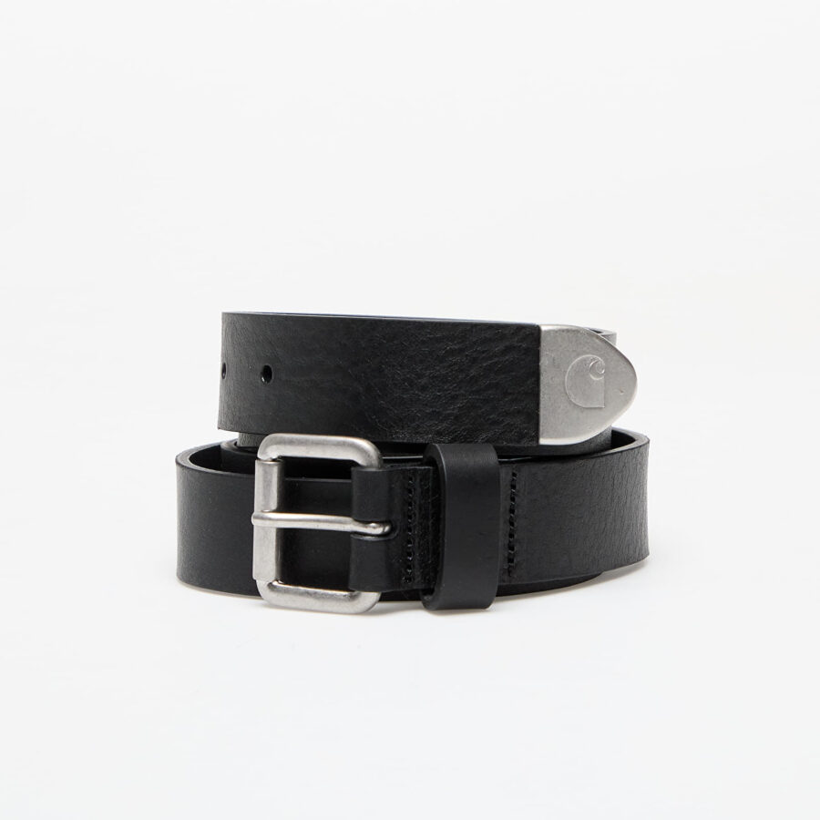 Öv Carhartt WIP Juke Belt Black/ Gun Metal L-alacsony-ár