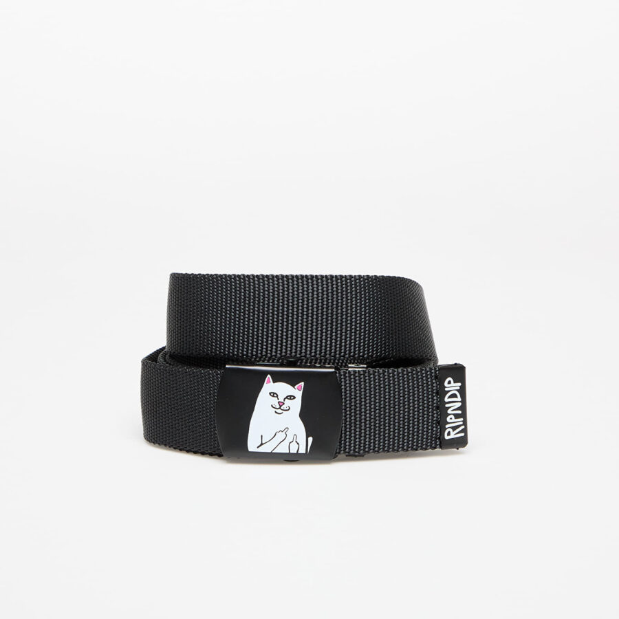 Öv RIPNDIP Lord Nermal Web Belt Black Universal-alacsony-ár