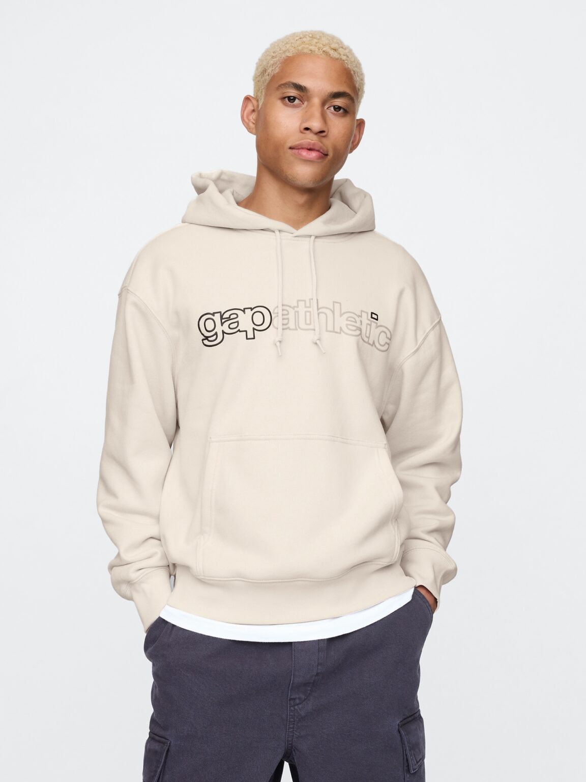 Oversize Gap Athletic Sweatshirt - Men's