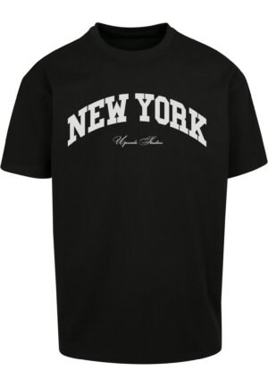 Oversize New York College T-shirt black