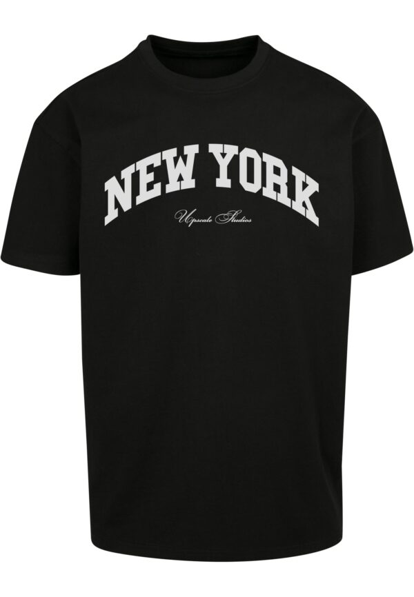 Oversize New York College T-shirt black