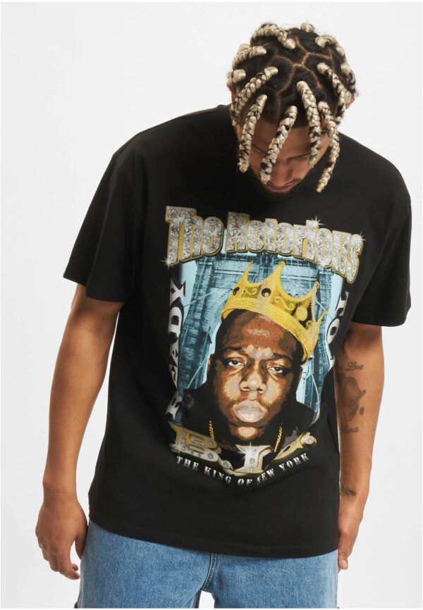 Oversize T-shirt Biggie Crown black