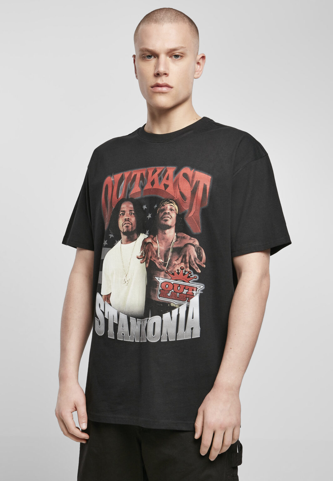 Oversize T-shirt Outkast Stankonia black