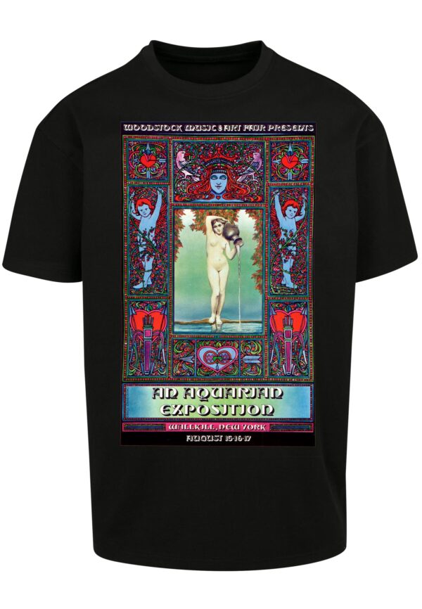 Oversize T-shirt Woodstock Wallkill black