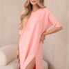 Oversize apricot dress