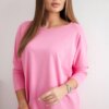 Oversize blouse light pink