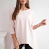 Oversize blouse powder pink