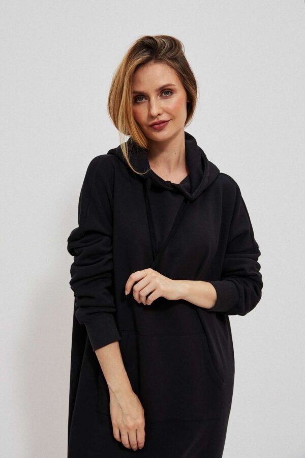 Oversize sweatshirt dress