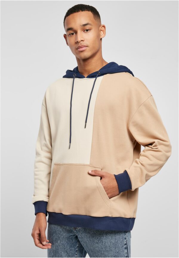 Oversized Color Block Hoody softgrass/unionbeige Oversized Color Block Hoody softgrass/unionbeige