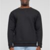 Oversized Open Edge Crew Black