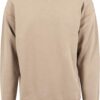 Oversized Open Edge Crew Warm Sand