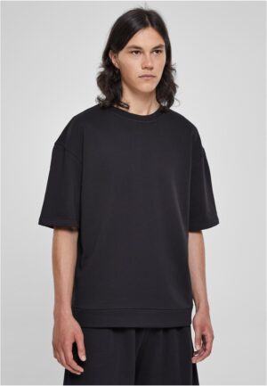 Oversized Short Sleeve Crew Black